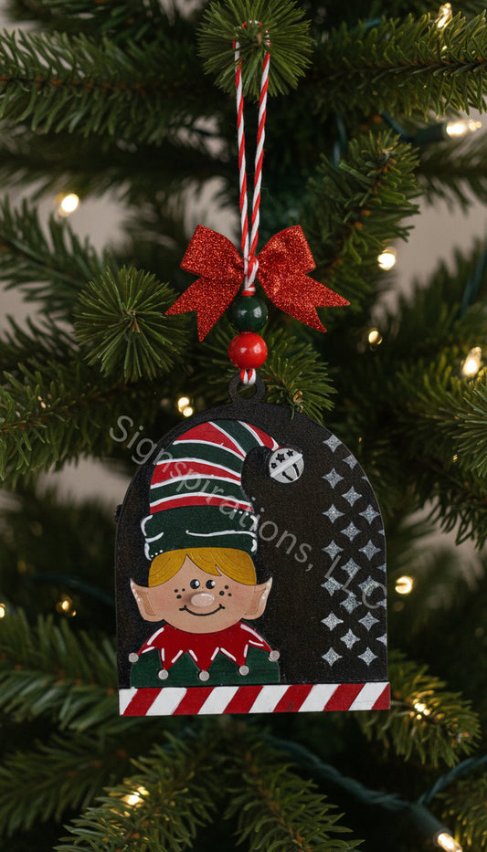 Elf Ornament - Boy