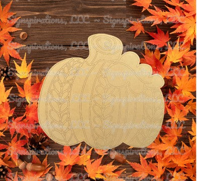DIY - Sweater Pumpkin MDF Cutout Blank